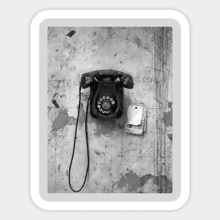 VINTAGE PHONE Sticker